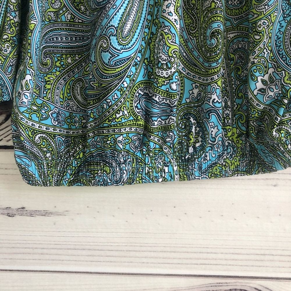 MICHAEL Michael Kors Paisley Print Peasant Blouse - Picture 5 of 6